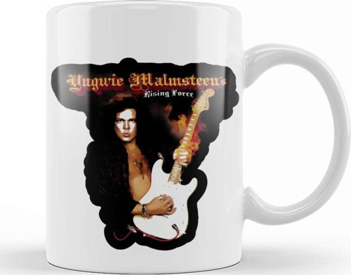Yngwie Malmsteen Rising Force Kupa Bardak Porselen
