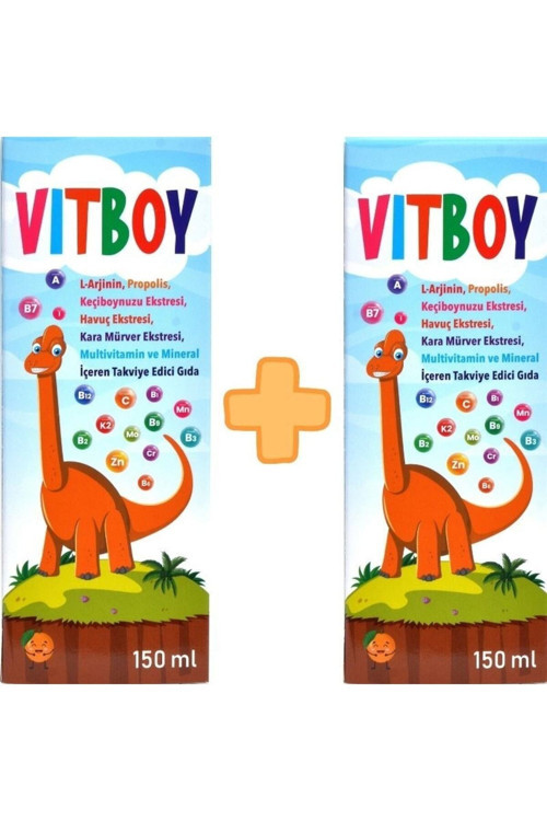 Multivitamin Ve Mineral Içeren Takviye Edici Gıda 150 ml Şurup 2 Adet