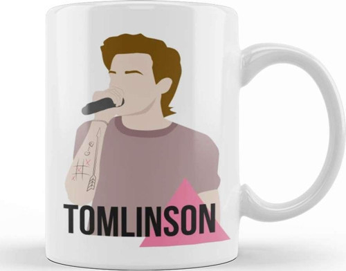 Louis Tomlinson Pink Triangle Kupa Bardak Porselen