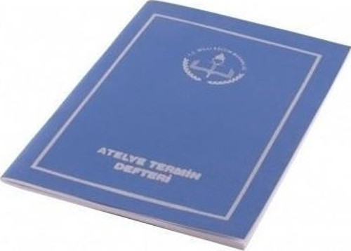 142 Atölye Temrin Defteri Plastik Kapak 40 Yaprak 20 x 28 cm