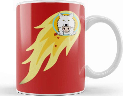 Baby Saitama Coin To The Moon Kupa Bardak Porselen