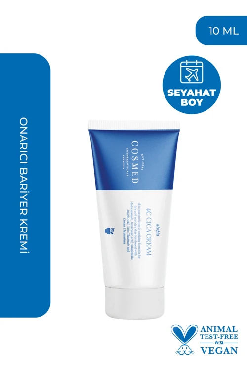 Yatıştırıcı Onarıcı Bariyer Kremi /Atopia 4C CICA CREAM 10 ML