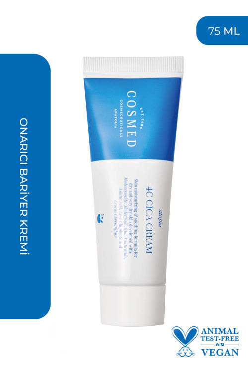 Yatıştırıcı Onarıcı Bariyer Kremi/ Atopia 4C CICA CREAM 75 ML