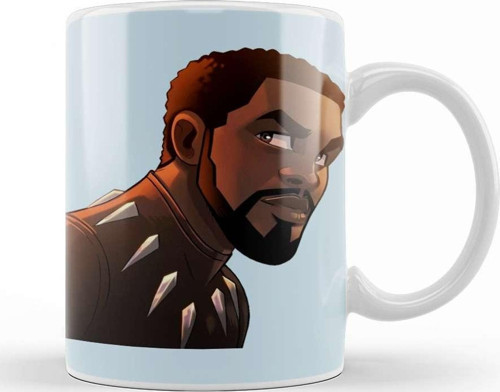 Black Panther Wakanda Forever Kupa Bardak Porselen