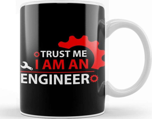 I Am A Mechanical Engineer 04 Kupa Bardak Porselen