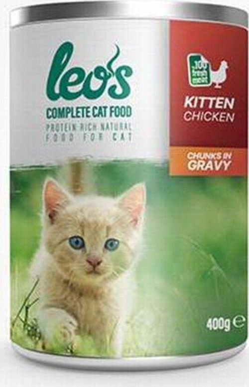 Tavuk Parça Etli Soslu Yavru Kedi Konservesi 400 Gr