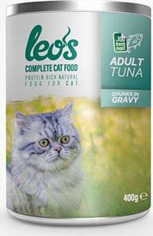 Ton Balıklı Parça Etli Soslu Yetişkin Kedi Konservesi 400 Gr