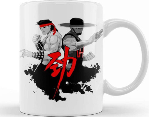 Shaolin Monk Mk Shaolin Monks Kupa Bardak Porselen
