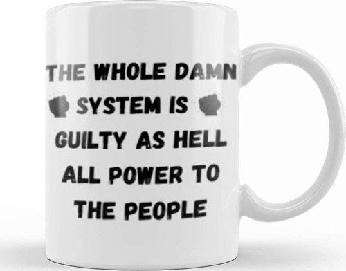 Whole Damnsystem Hell Power People Ma’Khia Bryant Kupa Bardak Porselen