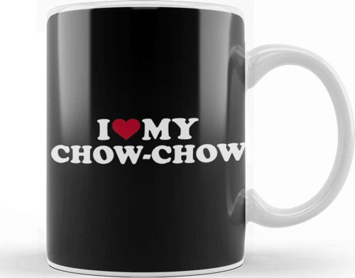 Chow Chow I Love My Chow Chow Kupa Bardak Porselen