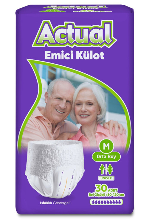 Yetişkin Emici Külot Hasta Bezi Medium 30'lu