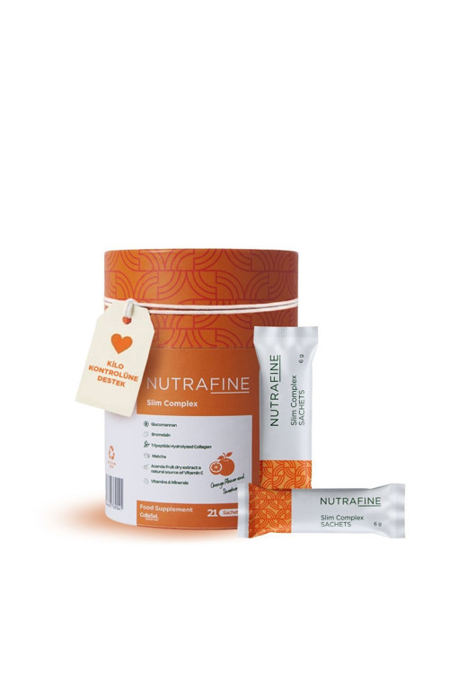 Slim Complex –Glukomannan, Bromelain, Tripeptit Kolajen, Vitamin & Mineral Metabolizma Desteği