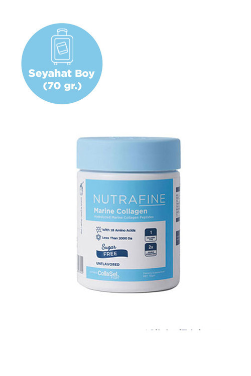 Marine Collagen %100 Çift Hidrolize Tip 1 Klinik Çalışmalı Balık Kolajen Peptitler 70 Gr. (7 GÜNLÜK)