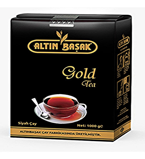 Gold Siyah Dökme Çay, 1 Kg, Tekli Paket.