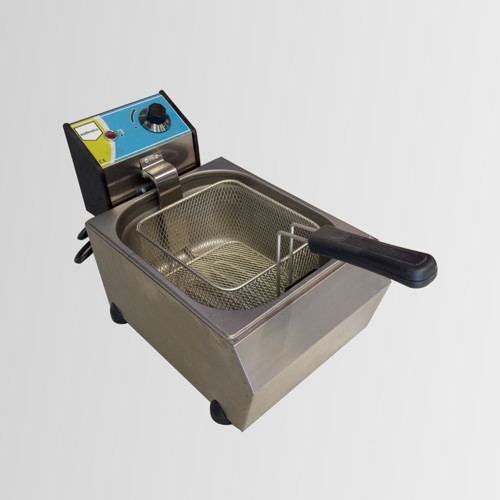 3 lt Tekli Kapaklı Elektrikli Fritöz 2500 W