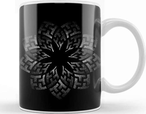 Sacred Geometry Sacred Symbol Kupa Bardak Porselen