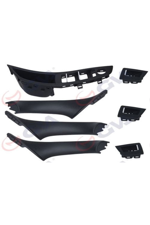 Kapı Kol Tutamak Setı 7 Parca Katlama Lı Sıyah Bmw F10 9103460-51417225873