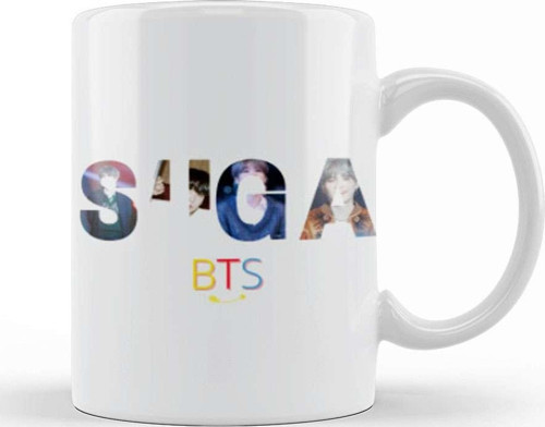 Suga Bts Army Gıft University Kupa Bardak Porselen