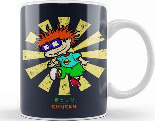 Chucky Retro Japanese Rugrats Kupa Bardak Porselen