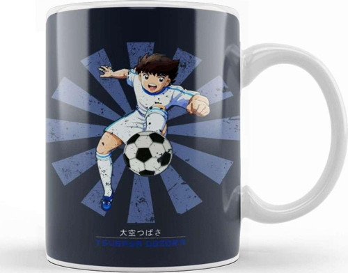Tsubasa Oozora Retro Japanese Kupa Bardak Porselen