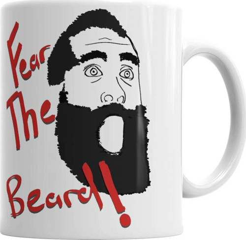 James Harden Fear The Beard! Kupa Bardak Porselen