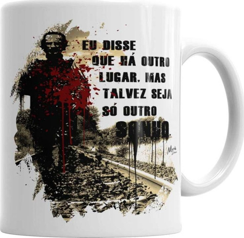 Rick Grimes The Walking Dead Kupa Bardak Porselen
