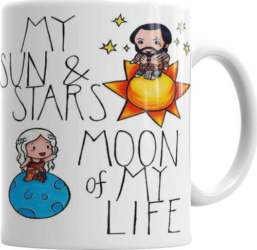 My Sun Stars Moon Of My Life Kupa Bardak Porselen