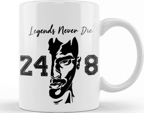 Kobe Bryant Legend Never Die Kupa Bardak Porselen