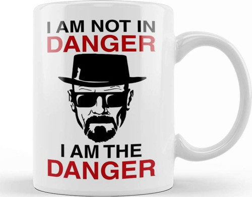Breaking Bad I Am The Danger Kupa Bardak Porselen