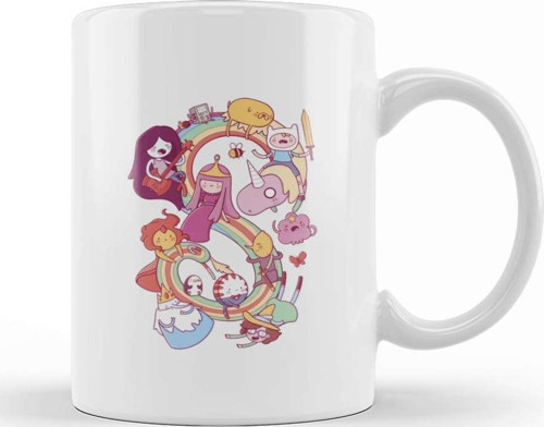 Adventure Time Heroes Of Ooo Kupa Bardak Porselen
