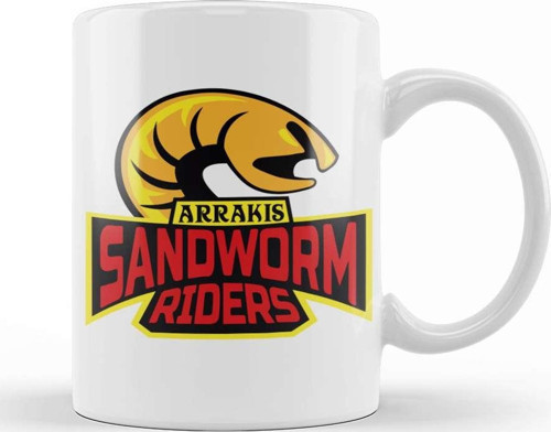 Dune Arrakis Sandworm Riders Kupa Bardak Porselen