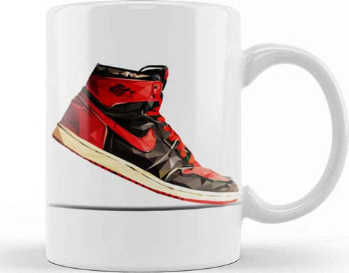 Sneaker Legends Air Jordan 1 Kupa Bardak Porselen