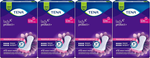 Lady Protect Mesane Pedi Maxi Night Geceye Özel 48 Adet