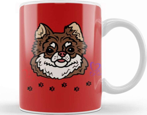Funny Dog Lover Gift For Men Kupa Bardak Porselen