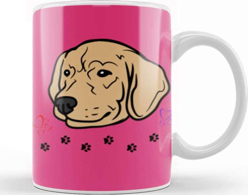 Funny Dog Lover Gift For Men Kupa Bardak Porselen