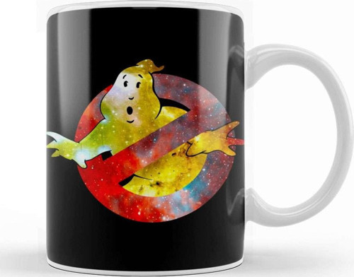 Ghostbusters Silhouette Logo Kupa Bardak Porselen