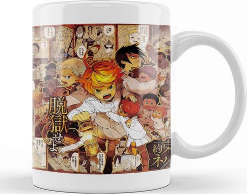 Yakuso No Neverland The Promised Neverland Anime Kupa Bardak Porselen