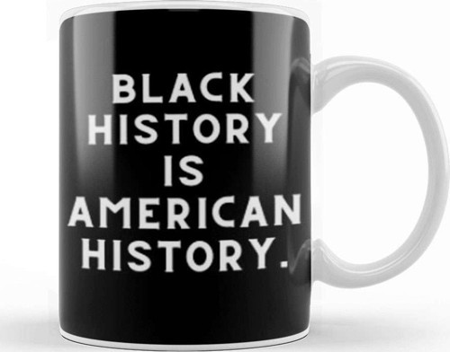 Morgan Freeman Black History İs American History Kupa Bardak Porselen