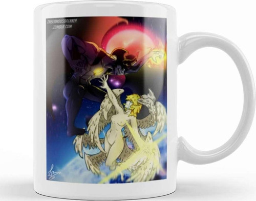 Devilman Crybaby Final Fight Kupa Bardak Porselen