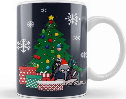 Cornifer Around The Christmas Tree Hollow Knight Kupa Bardak Porselen