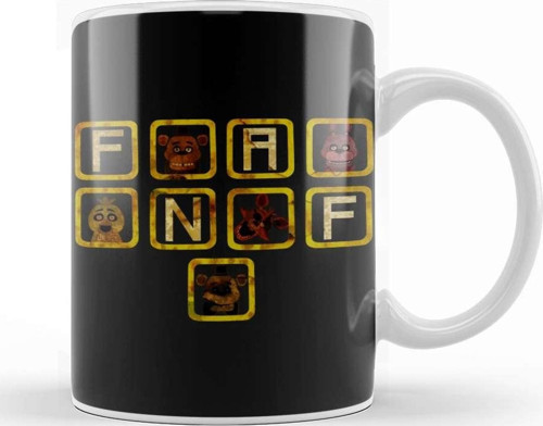 Five Nights At Freddy'S Fnaf Kupa Bardak Porselen