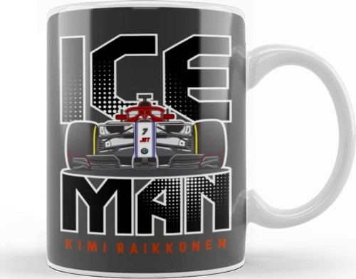 Kimi Raikkonen The Iceman 01 Kupa Bardak Porselen
