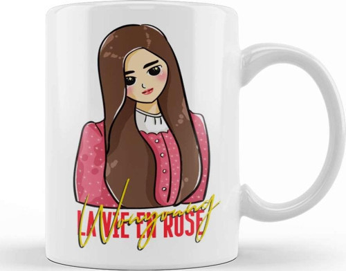 La Vie En Rose Jang Wonyoung Kupa Bardak Porselen