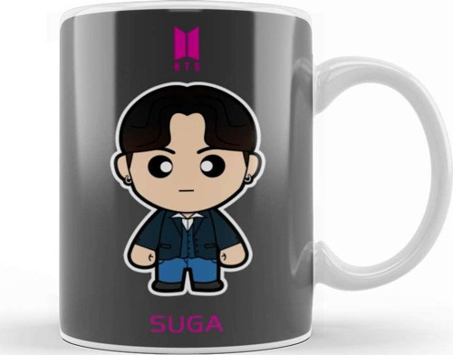 Suga Bts Member Minime Style Kupa Bardak Porselen