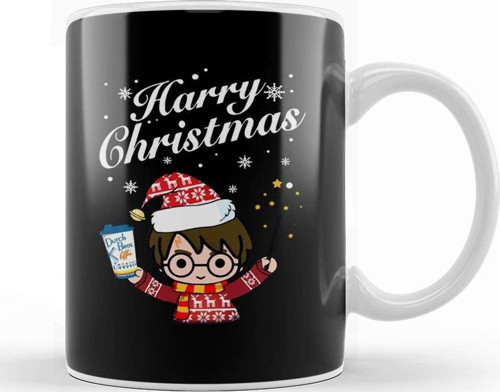 Harry Potter Harry Christmas Kupa Bardak Porselen