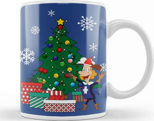Alex Kidd Around The Christmas Tree Kupa Bardak Porselen