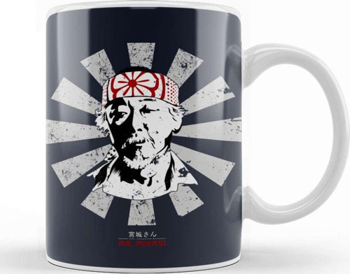 Mr Miyagi Retro Japanese Karate Kid Kupa Bardak Porselen