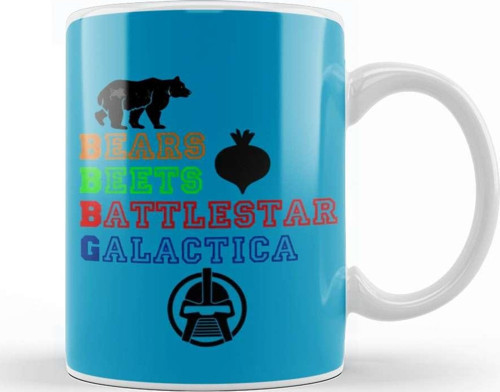 Bears Beets Battlestar Galactica 03 Kupa Bardak Porselen