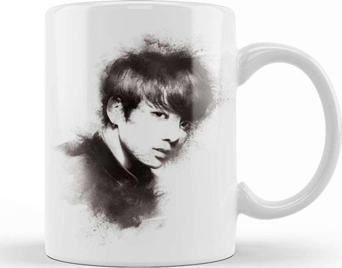 Bts Kookie Sand Explosion Army Kpop Kupa Bardak Porselen