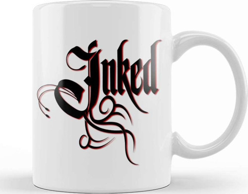 Inked Aesthetic Tattooed Tattoo Lovers & Artists Kupa Bardak Porselen
